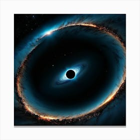 Black Hole 3 Canvas Print