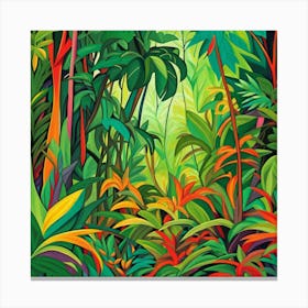 Tropical Jungle 1 Canvas Print