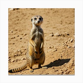 Meerkat 5 Canvas Print