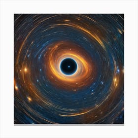 Black Hole 6 Canvas Print