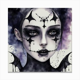 Devil Girl Canvas Print