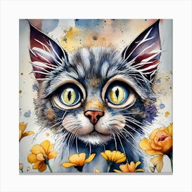 Kitty Cat Canvas Print