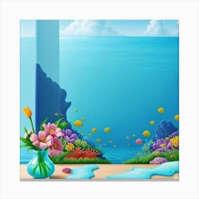 Under The Sea Canvas Print