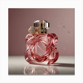 Perfume Bottle Canvas Print