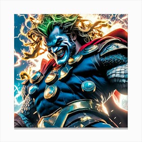 Thor hihg Canvas Print