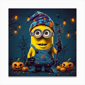 Halloween Minion 1 Canvas Print