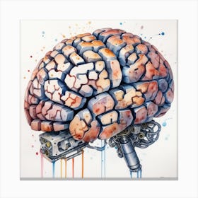 Brain - Print Canvas Print