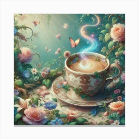 Cup Of Tea 7 Canvas Print