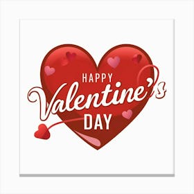 Happy Valentine'S Day 1 Canvas Print