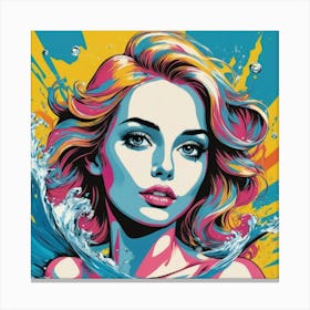 Pop Art 4 Canvas Print