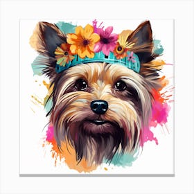 Yorkshire Terrier Canvas Print