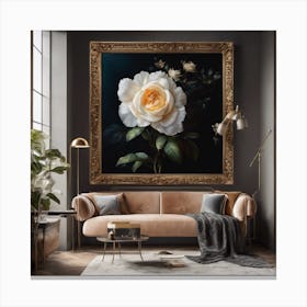 Art on a Wall Canvas Print