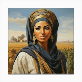 Egyptian Woman Canvas Print