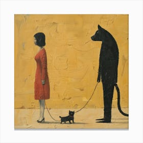 Leashed 5 Fy S Canvas Print