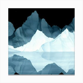 Icebergs 3 Canvas Print