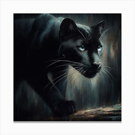 Black Panther 1 Canvas Print