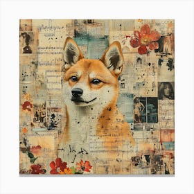 Shiba Inu 6 Canvas Print