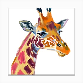 Giraffe 10 1 Canvas Print