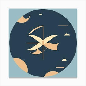 X Logo Canvas Print