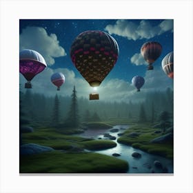 Hot Air Balloons 2 Canvas Print