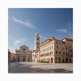 Roma city 1 Canvas Print