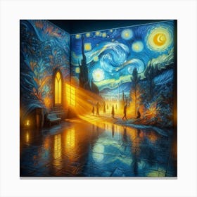 Starry Night 1 Canvas Print