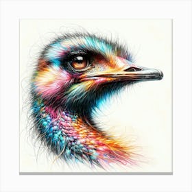 Wild Bird Artwork 65 Canvas Print