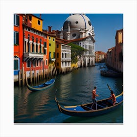 Grand Canal, Venice, Italy Canvas Print