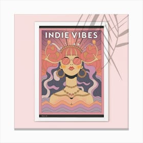 Indie Vibes Canvas Print