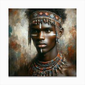 African Man 1 Canvas Print