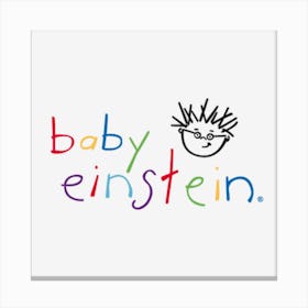 Baby Einstein Canvas Print