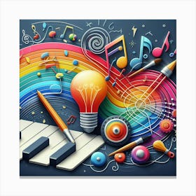 Music Art Canvas Print