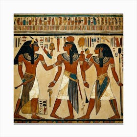 Egyptian Art Canvas Print