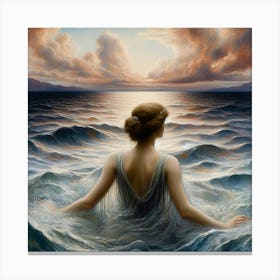 'The Ocean' 2 Canvas Print