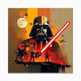 Star Wars 30 Canvas Print