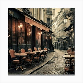 Old Streets Canvas Print