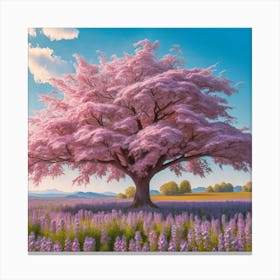 Cherry Blossom Tree Canvas Print