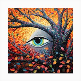 Eye Of The Tree 1 Canvas Print