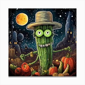 Mr Pickle Canvas Print