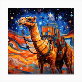 Camel Canvas Print