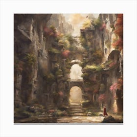 Fantasy Painting 14 Canvas Print