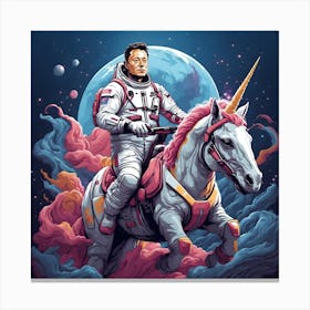 Elon Musk 3 Canvas Print