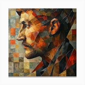 Portrait Of A Man 9 Canvas Print