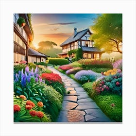 Zen Garden Canvas Print