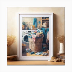 Laundry Basket 2 Canvas Print