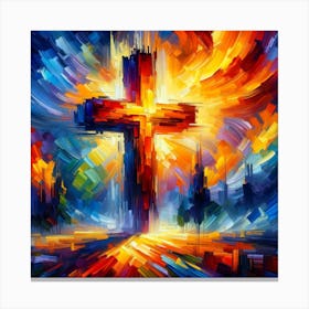 Cross Of Christ 4 Canvas Print