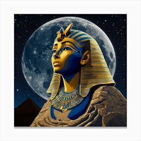 Pharaoh Of Egypt 2 Canvas Print