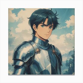 Young Knight Canvas Print