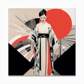 Geisha Canvas Print