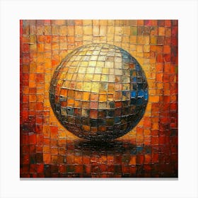 Disco Ball Art 41 Canvas Print